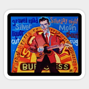 Sonny Burgess Sticker